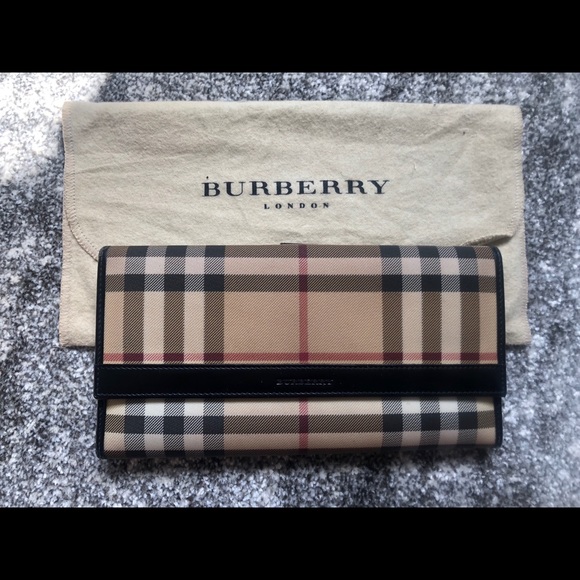 Burberry Other - Authentic Burberry Continental Checkered Wallet